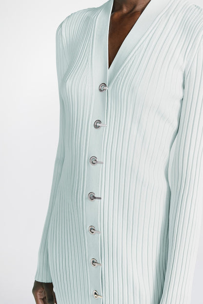 LATCH HOOK CARDIGAN DRESS