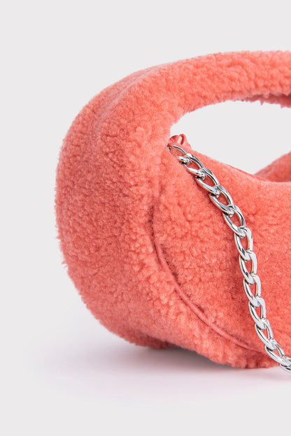 BABY CUSH SALMON SHEARLING