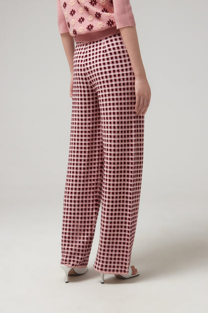 PLAID PANTS