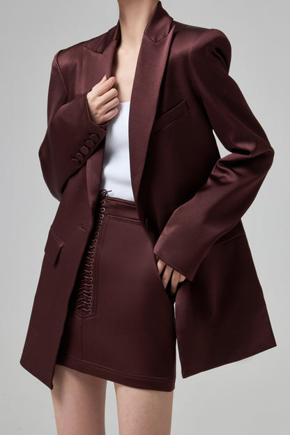 HARTFORD- SATIN CREPE OVERSIZ