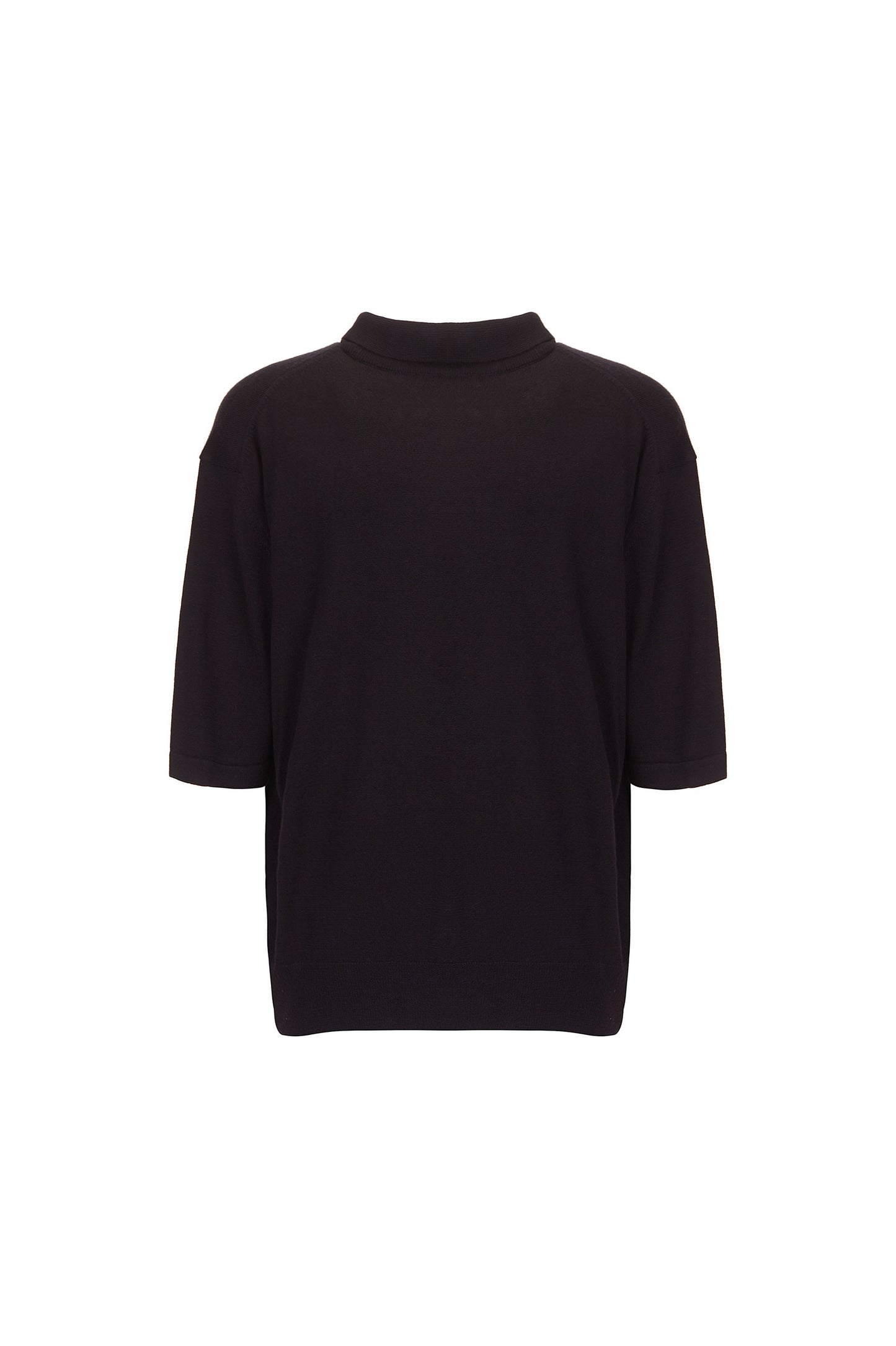 HAND KNIT COLLAR TOP