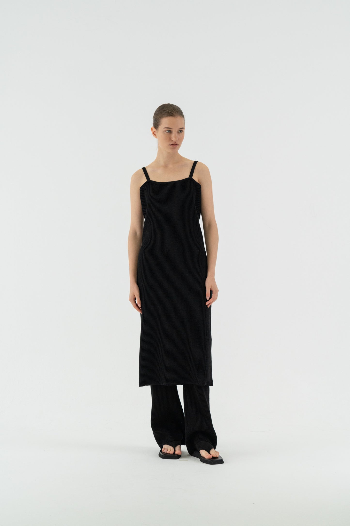 TUBE TOP KNIT DRESS