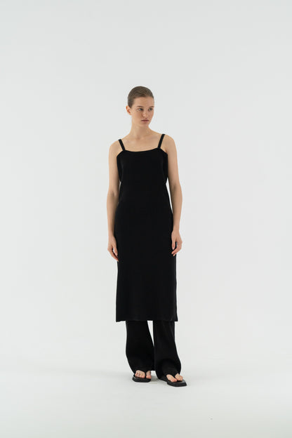 TUBE TOP KNIT DRESS