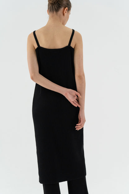 TUBE TOP KNIT DRESS