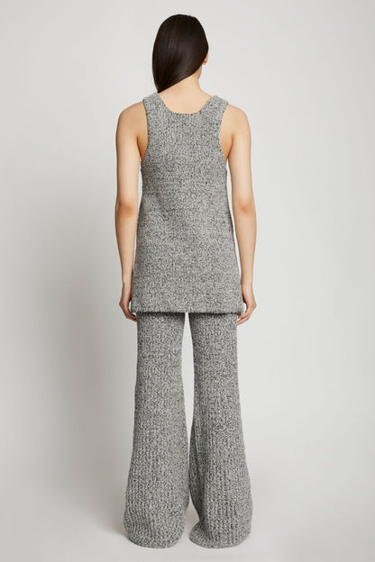 MELANGE BOUCLE KNIT TANK