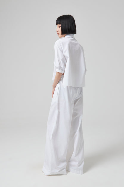 BOXY SHIRT W SIDE VENTS