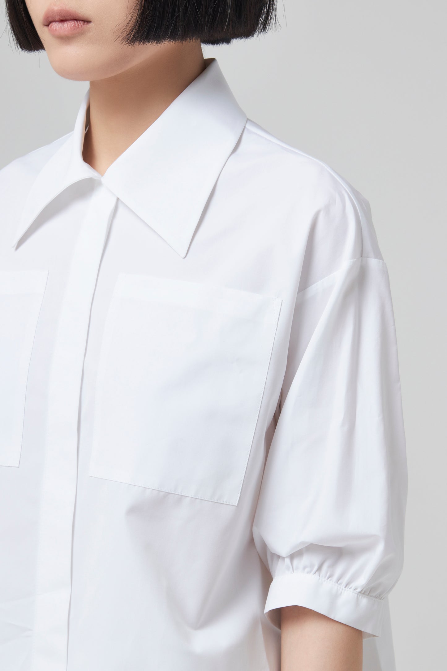 BOXY SHIRT W SIDE VENTS