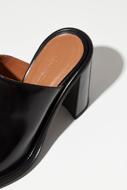 BLOCK HEEL MULES
