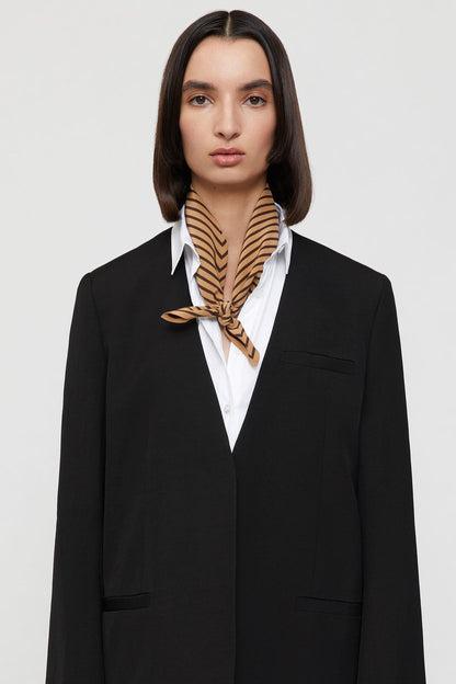 SIGNATURE MONOGRAM SILK SCARF