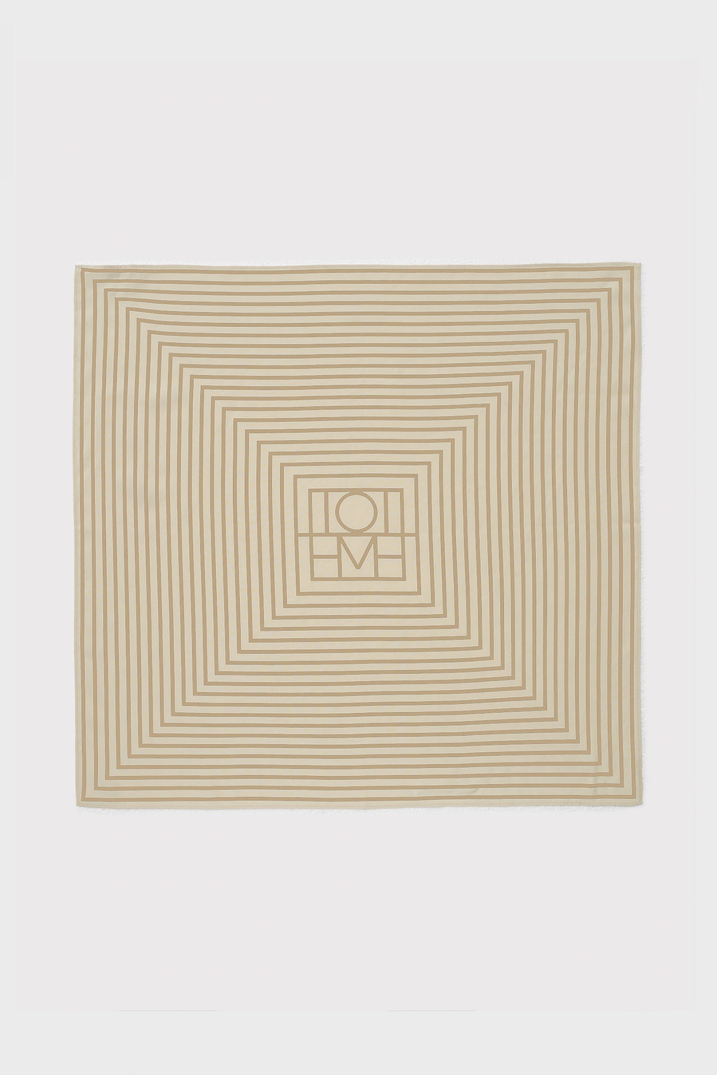 SIGNATURE MONOGRAM SILK SCARF