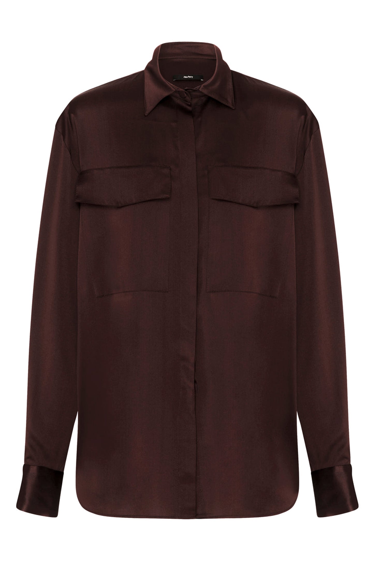 HART- SILK SATIN OVERSIZED SHI