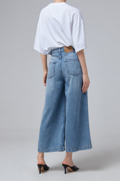 FLARED DENIM JEANS
