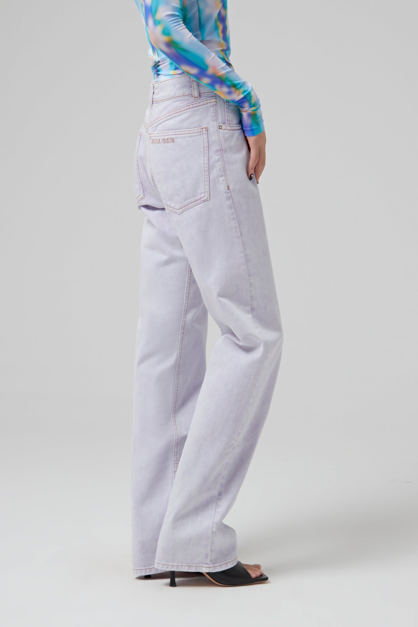 STRAIGHT WIDE LEG TROUSERS