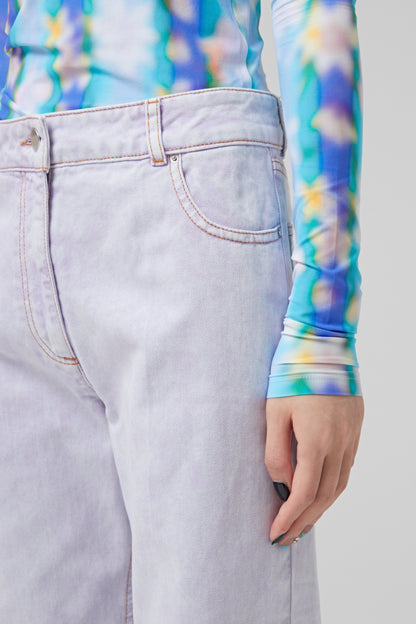 STRAIGHT WIDE LEG TROUSERS