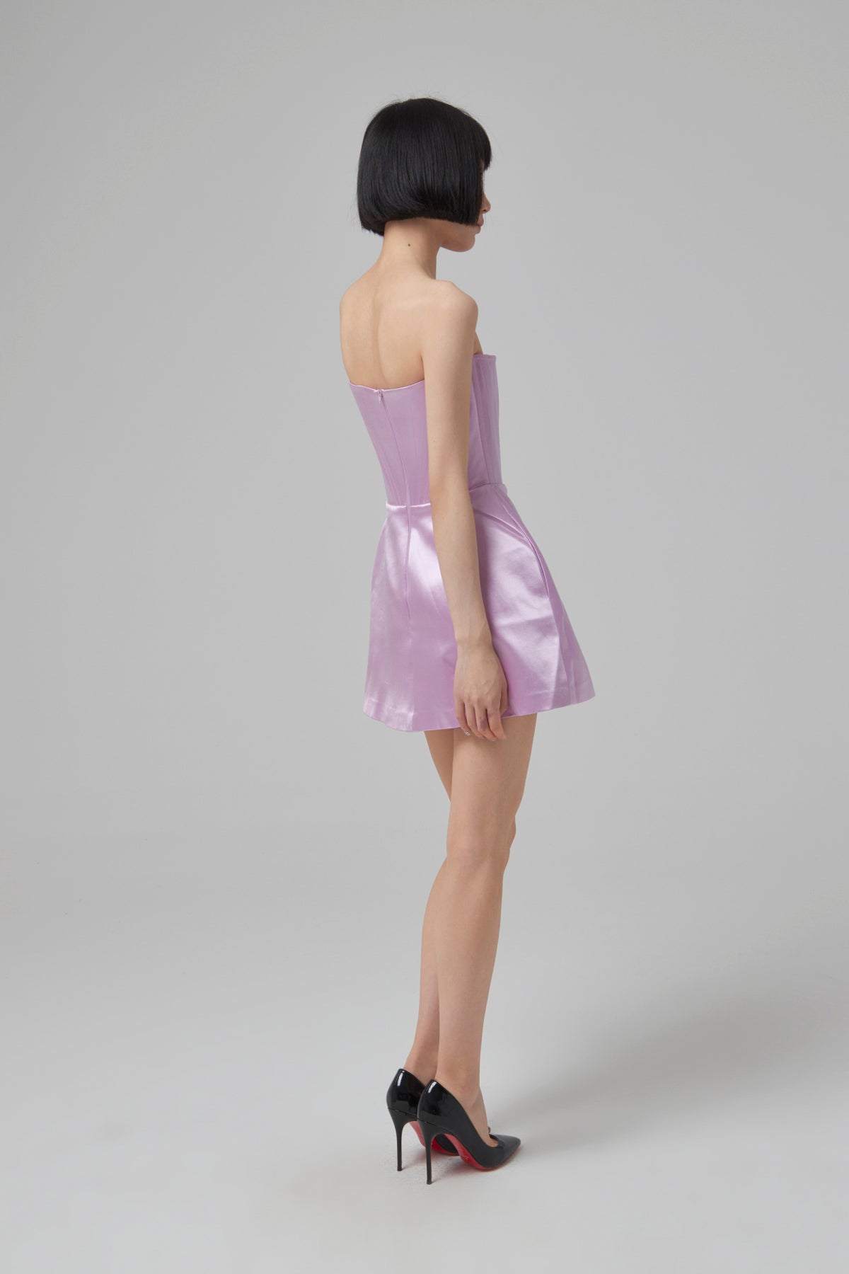 BRIAR- DUCHESS SATIN STRAPLESS