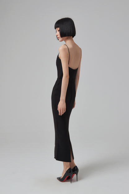 ZANE- STRETCH CREPE SINGLET D