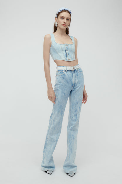 DENIM CORSET