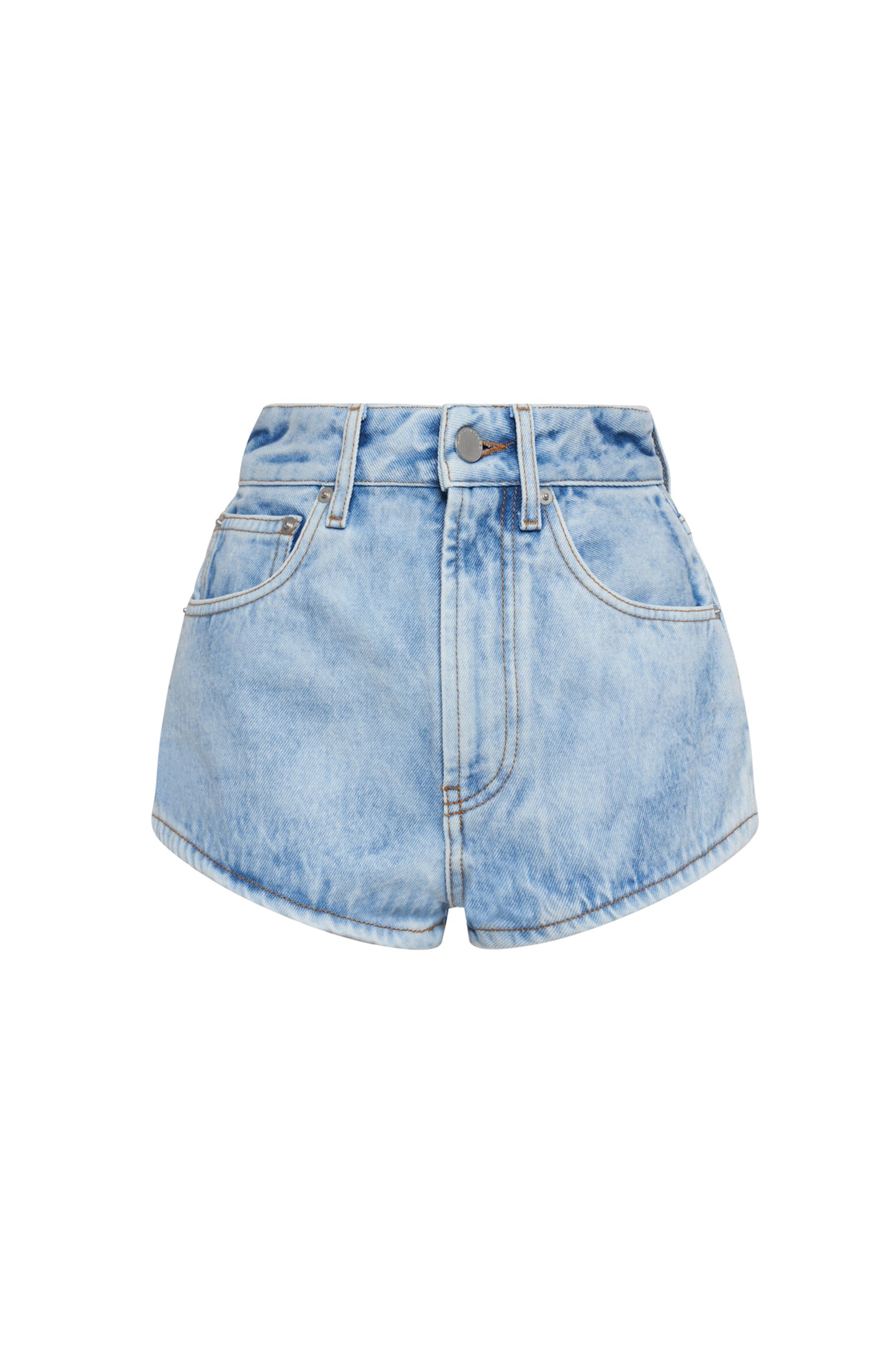 HIGH WAISTED DENIM SHORTS