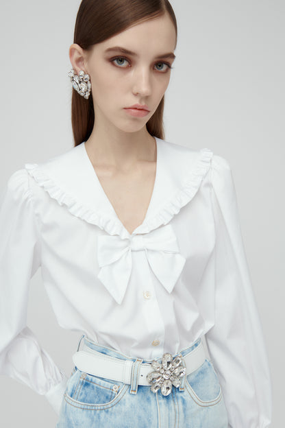 CRYSTAL HEART EARRINGS