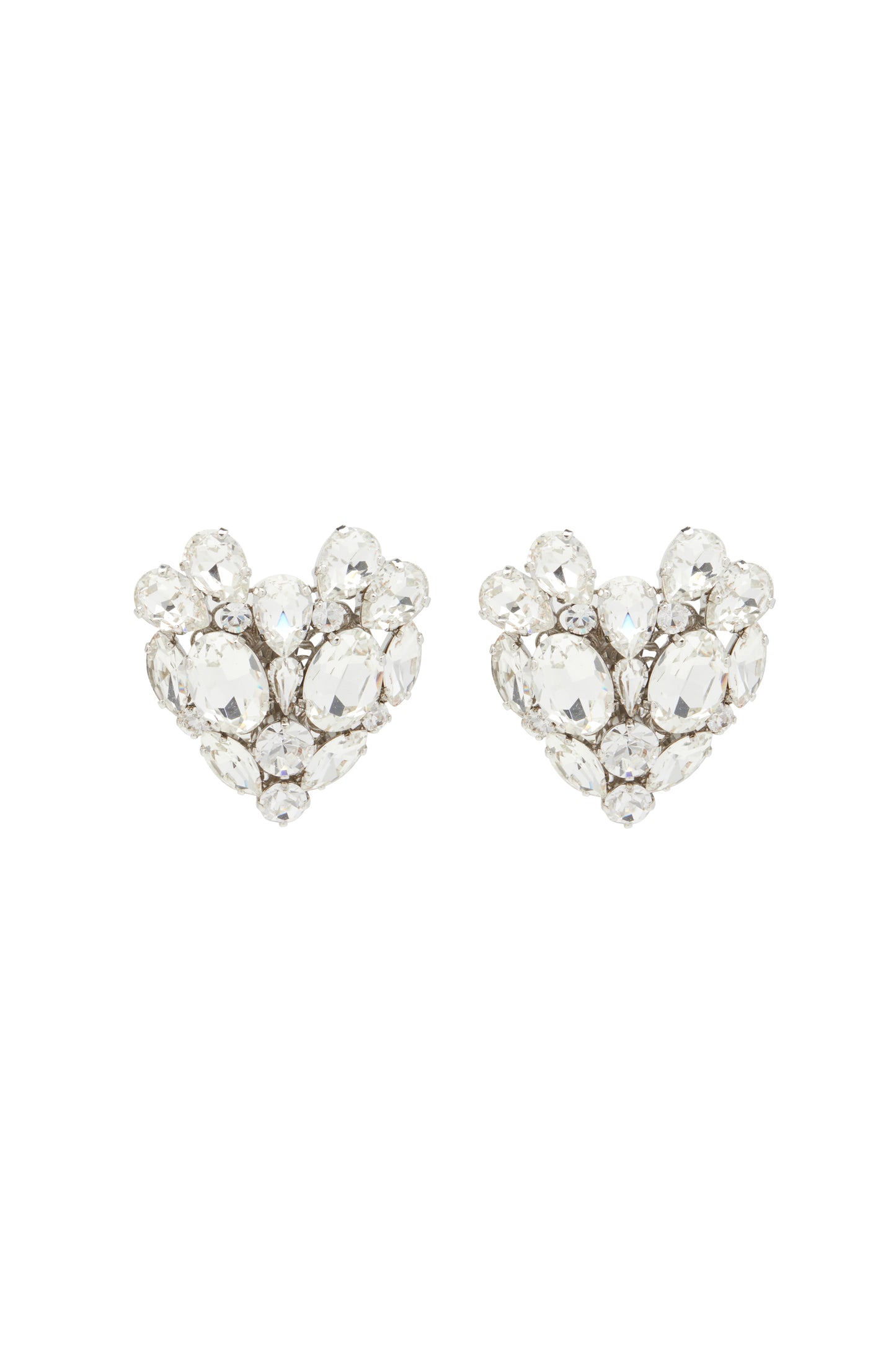 CRYSTAL HEART EARRINGS