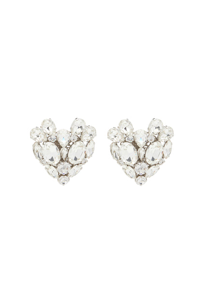 CRYSTAL HEART EARRINGS