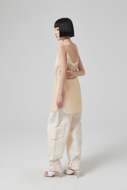 WILDFLOWER FILM JACQUARD OMBRE DYED CAMISOLE TOP