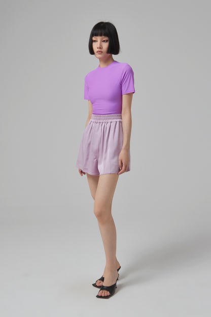 HAYES- SATIN CREPE BOXER SHOR