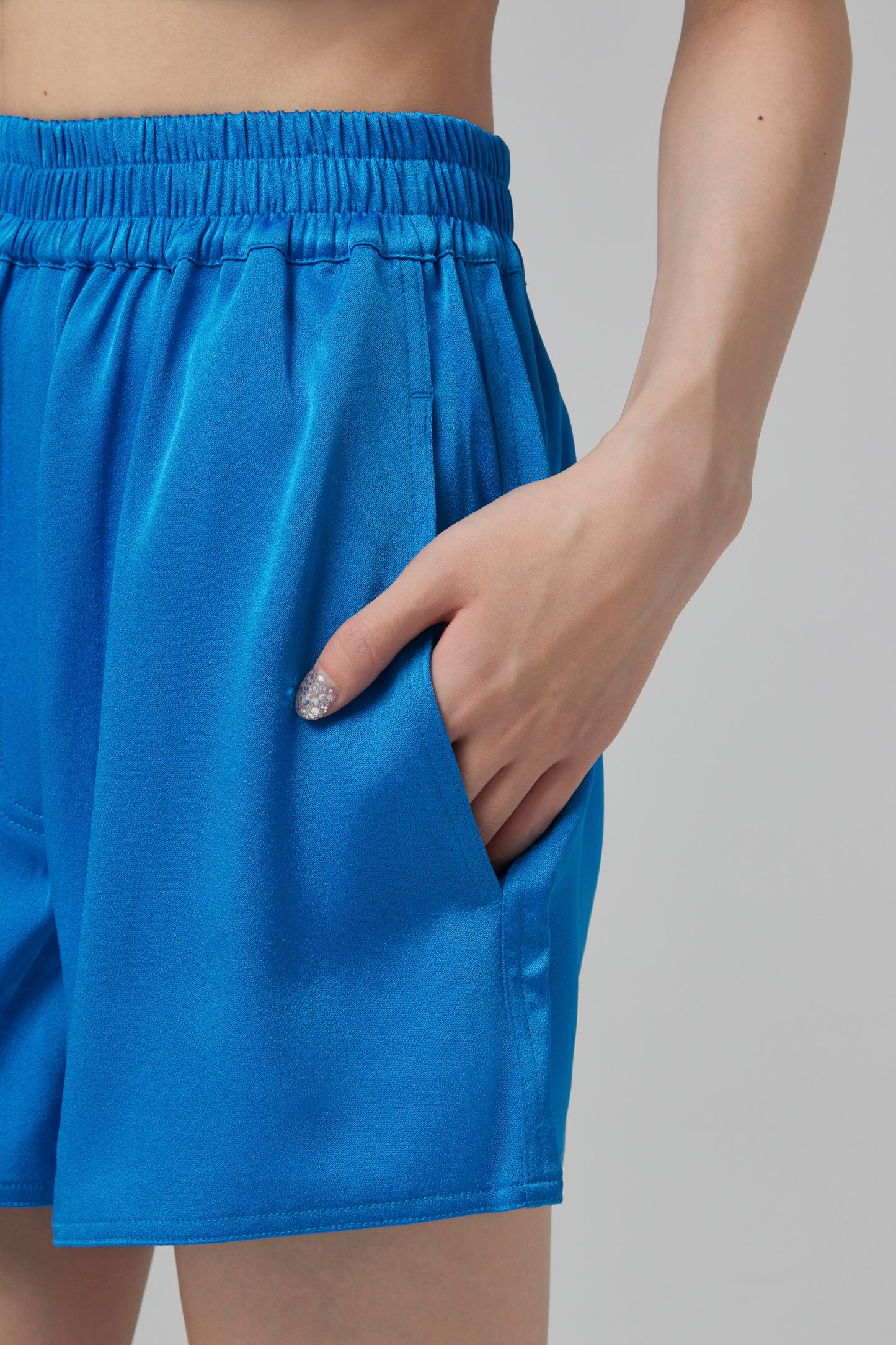 HAYES- SATIN CREPE BOXER SHOR