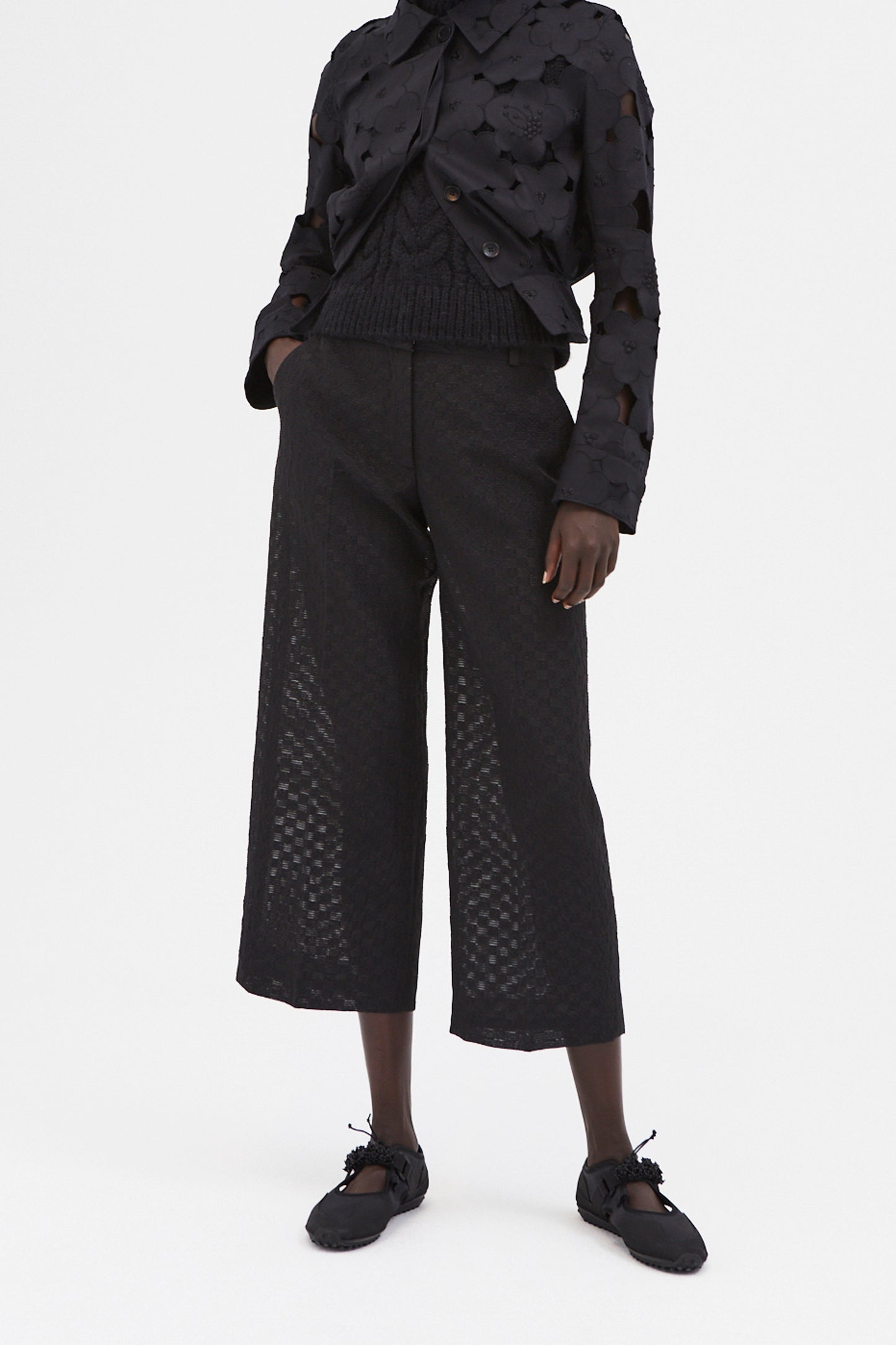 STRAIGHT LEG TROUSERS