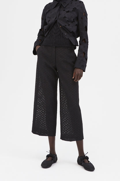 STRAIGHT LEG TROUSERS