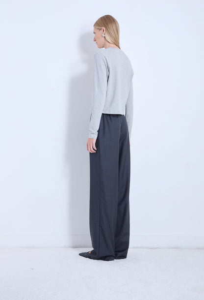 ELASTIC WAISTBAND PANTS