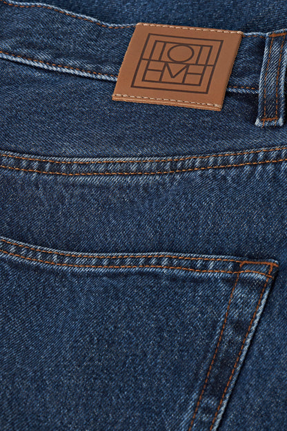 Wide Tapered Leg Denim