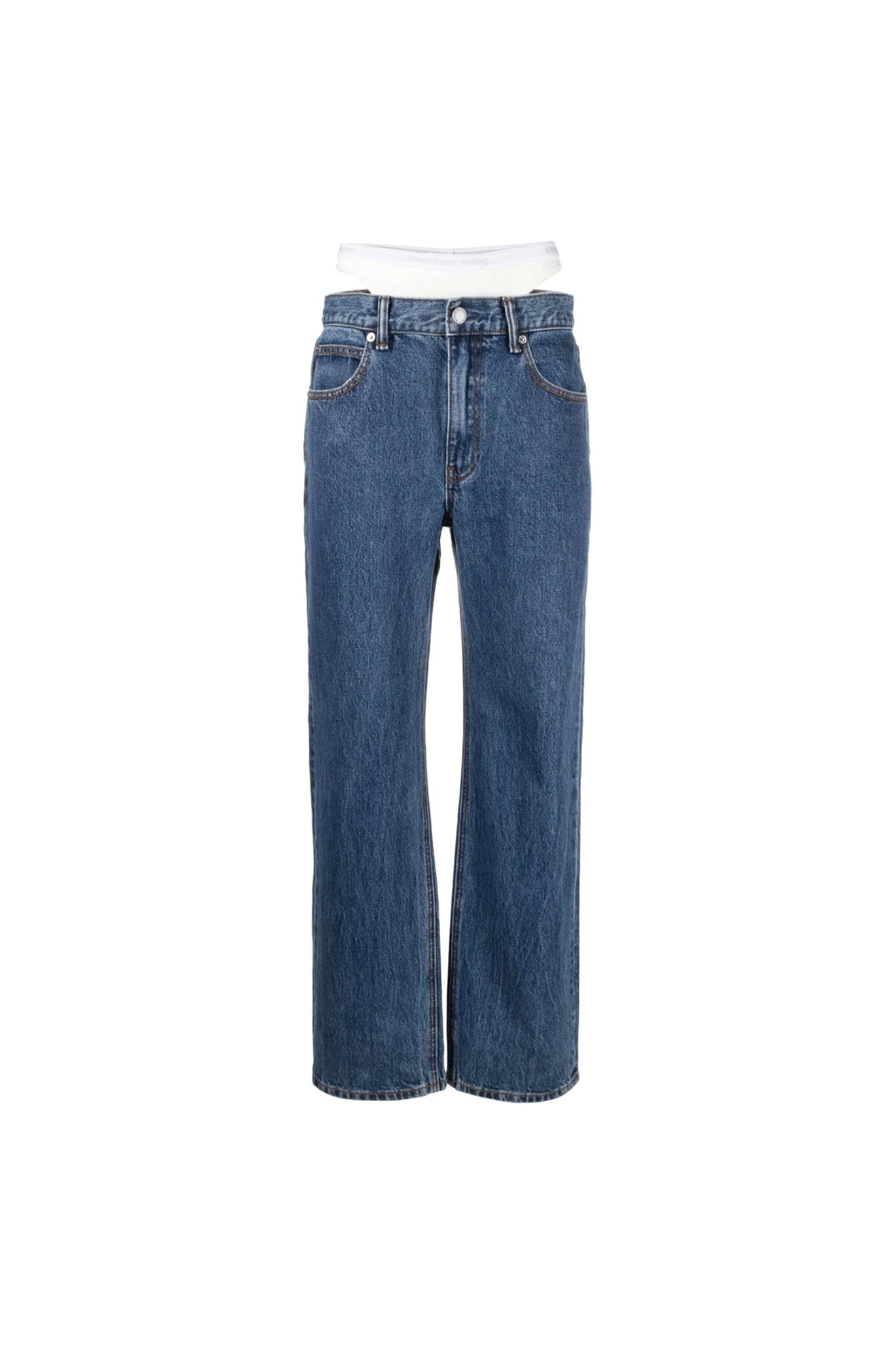 LOOSE JEAN SKINNY WHITE UNDIE