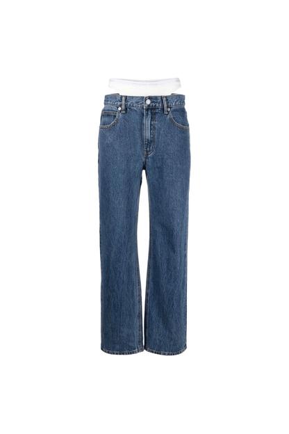 LOOSE JEAN SKINNY WHITE UNDIE