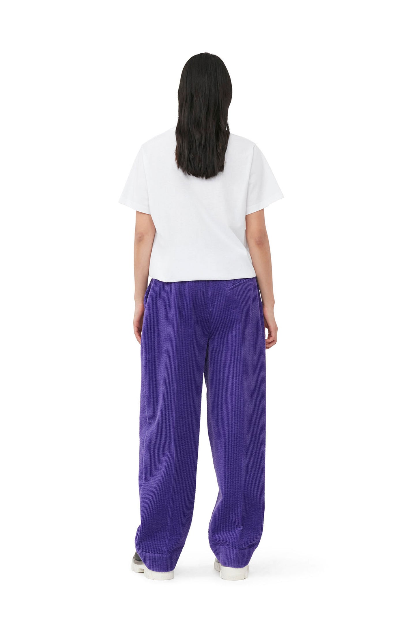 Corduroy Relaxed Pleated Pants