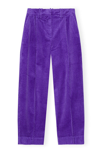 Corduroy Relaxed Pleated Pants