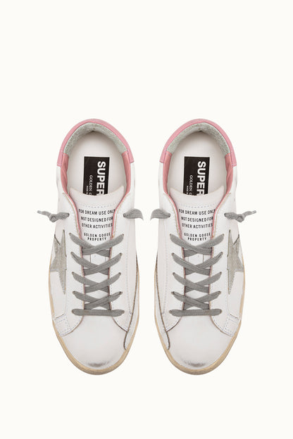 SUPER-STAR LEATHER UPPER AND HEEL SUEDE STAR AND SPUR CREAM SOLE