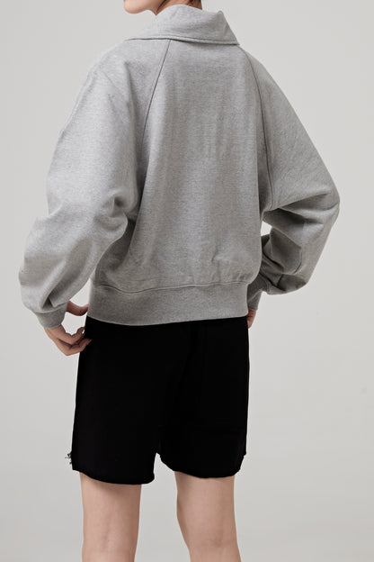 SIGNATURE LOGO ZIP SWEATSHIRT
