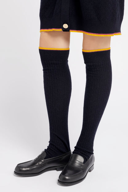 LADIES GOLF CABLE LEG WARMER