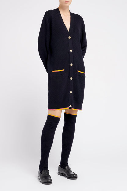 LADIES GOLF CABLE LEG WARMER