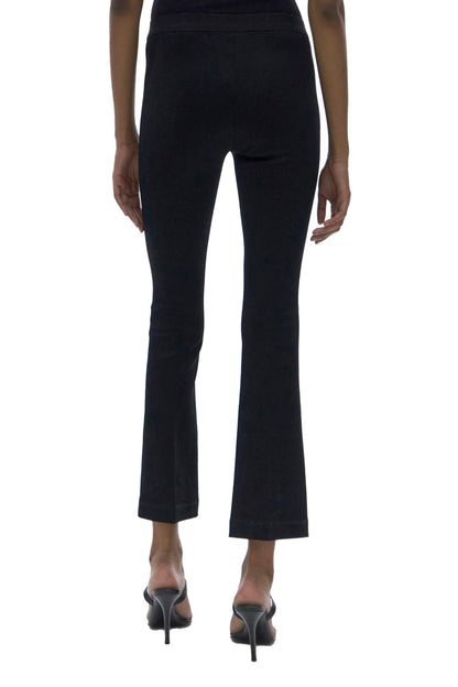 cropped flare ribbon