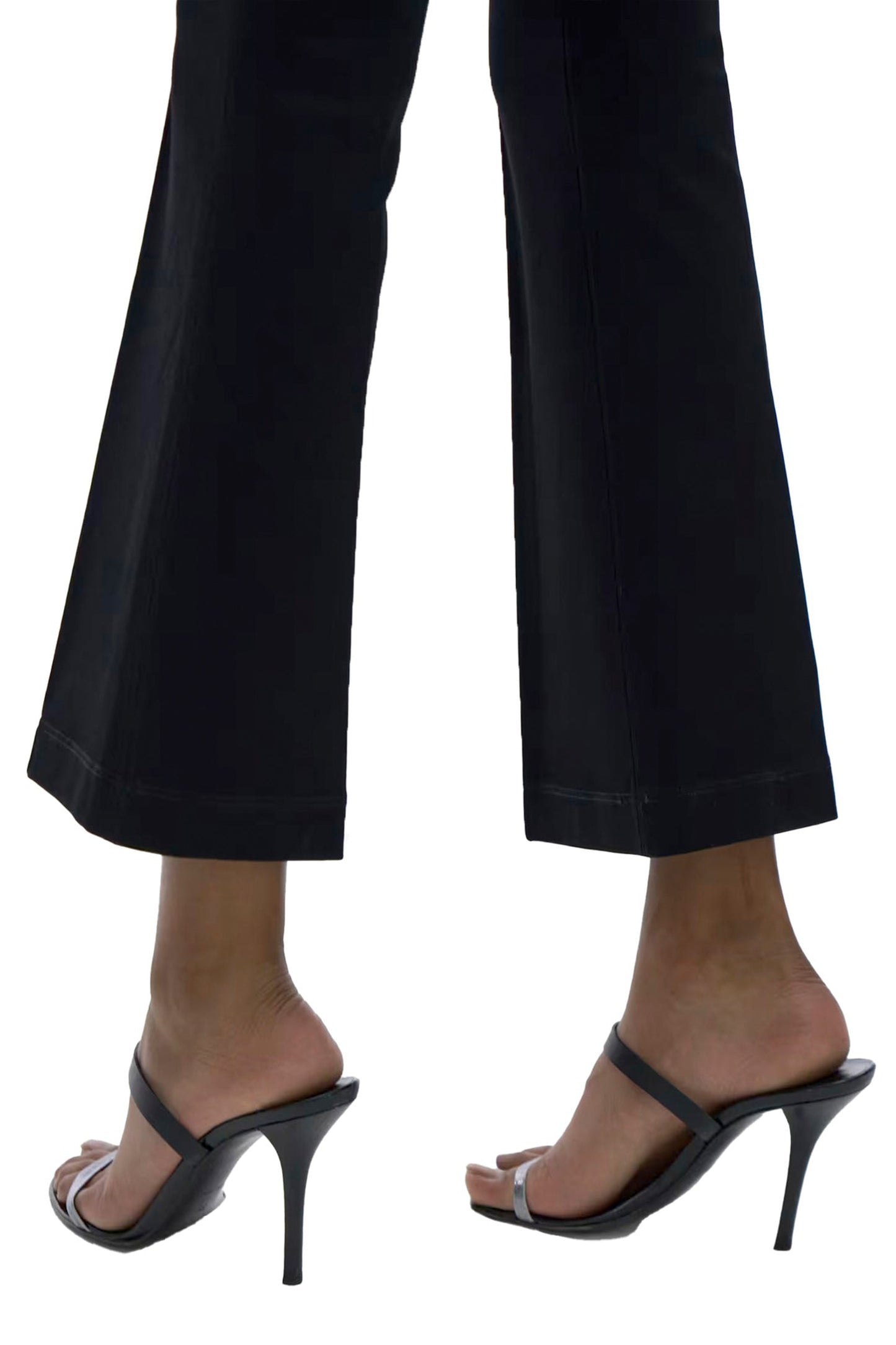 cropped flare ribbon