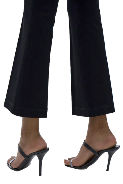 cropped flare ribbon