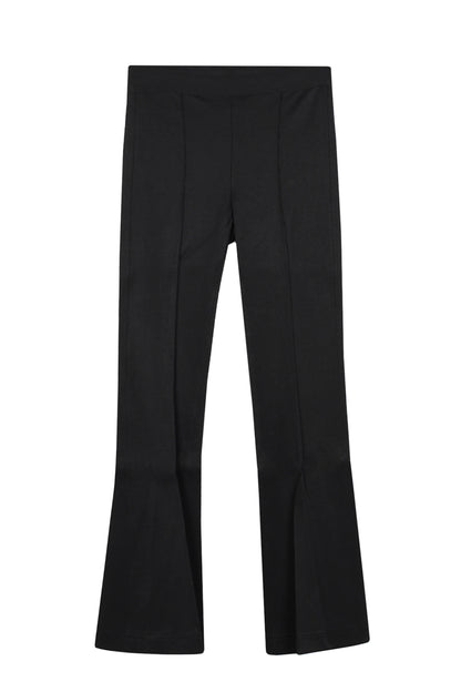 cropped flare ribbon