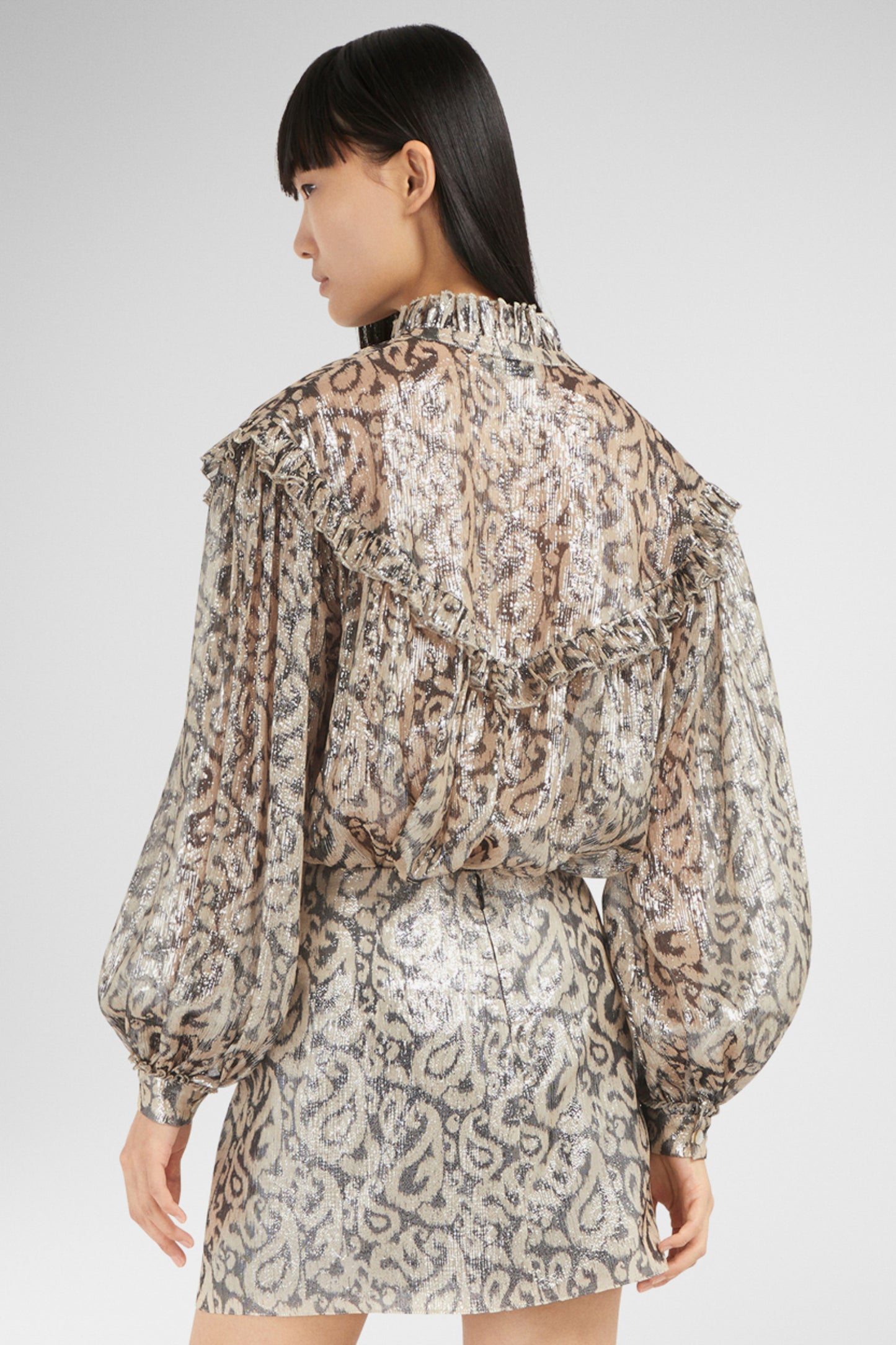 Illusion Konik Skirt Mini