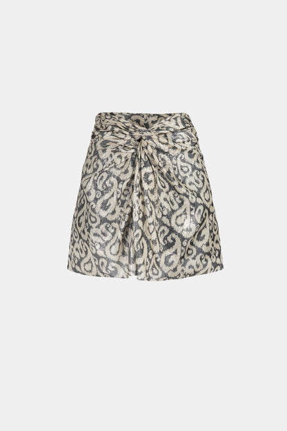 Illusion Konik Skirt Mini