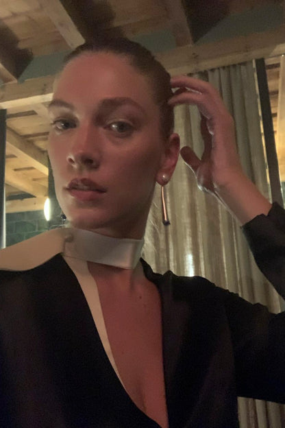 Onyx Lou Lou Earrings