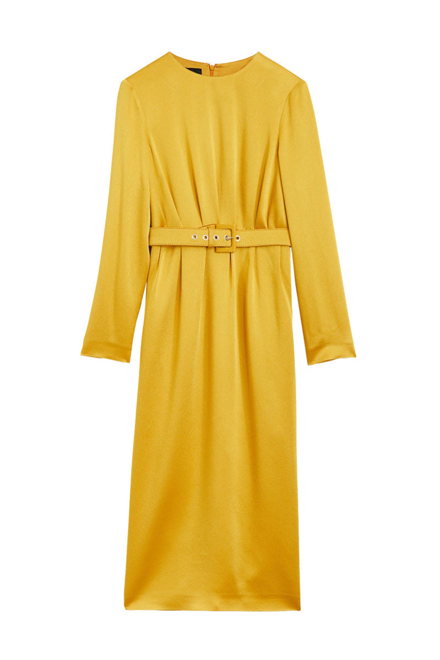 LONG SLEEVES MIDI DRESS