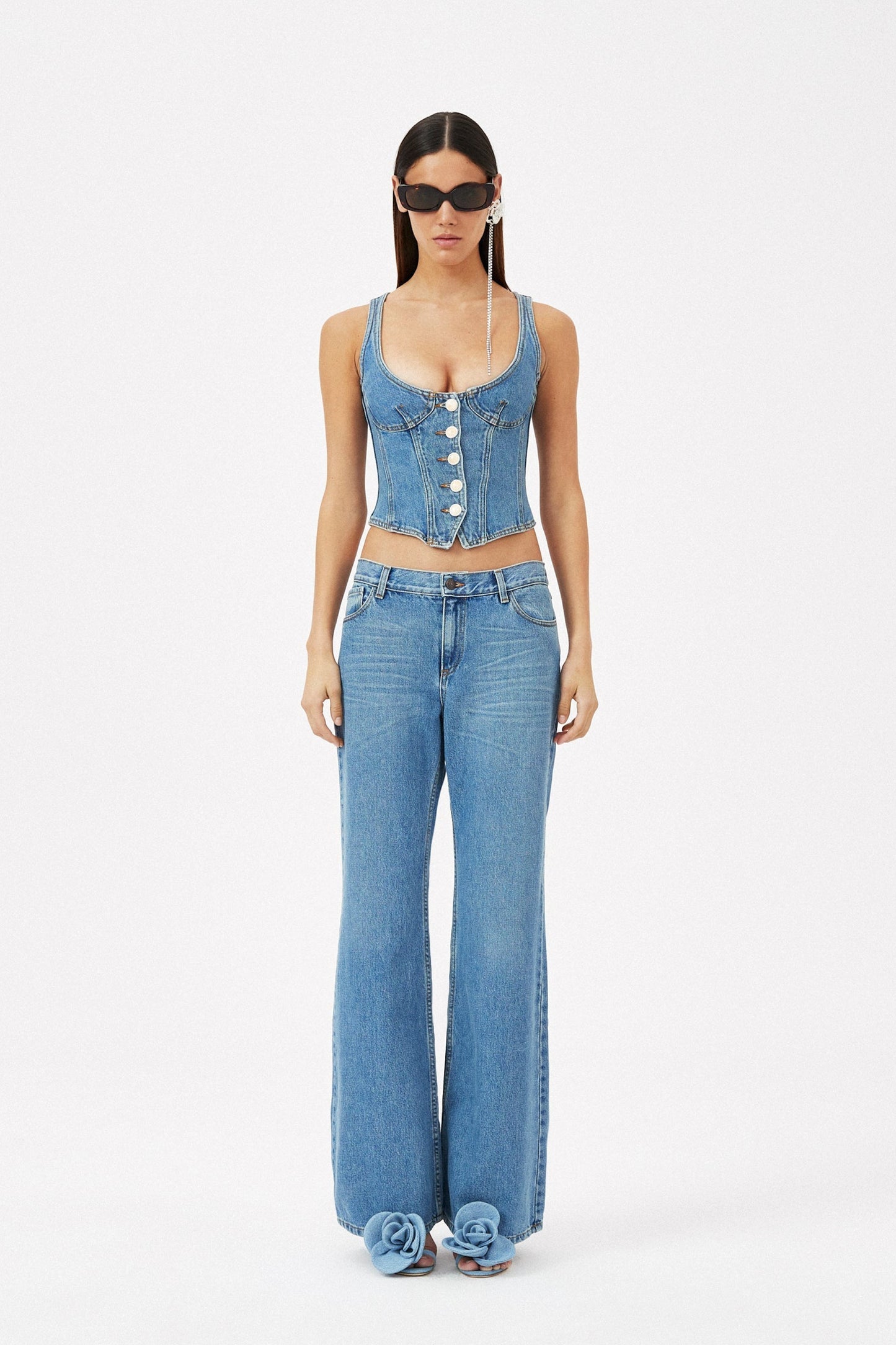 SS23 DENIM 10 PANTS BLUE
