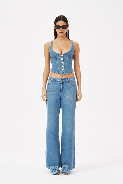 SS23 DENIM 10 PANTS BLUE